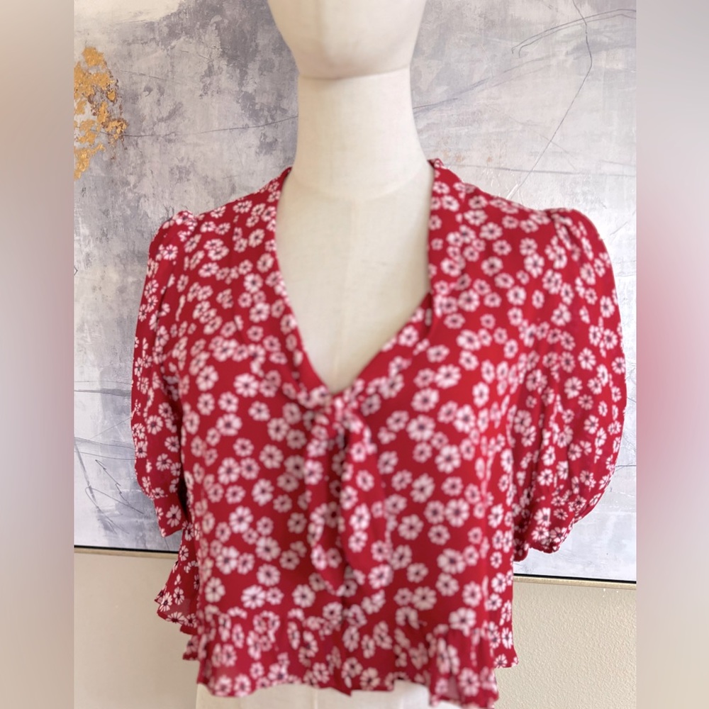 REFORMATION SLOAN TOP